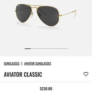 Rayban Polarized Aviators